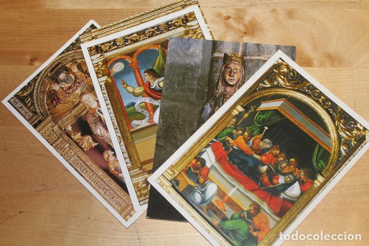Cartoline: 5 POSTALES. 4 DE LA IGLESIA DE SALLENT DE G&Aacute;LLEGO (HUESCA) + 1 DE VIRGEN DEL CANTAL (FORMIGAL)