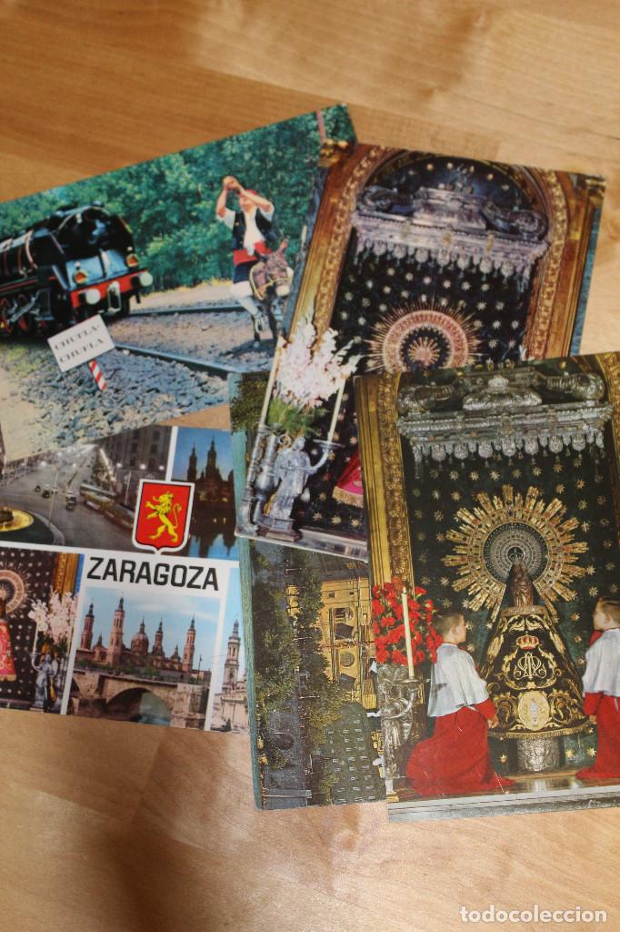 Postales: 5 POSTALES DE ZARAGOZA