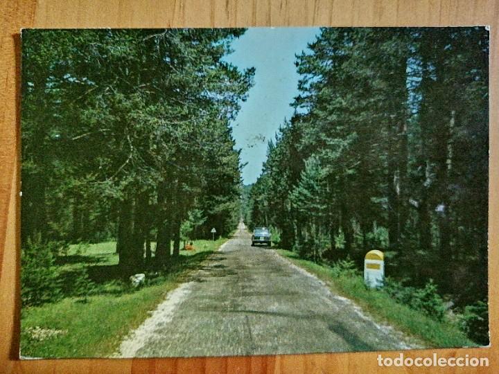 Postales: POSTAL - BRONCHALES (TERUEL) - LA RECTA DEL PUERTO. - Foto 1