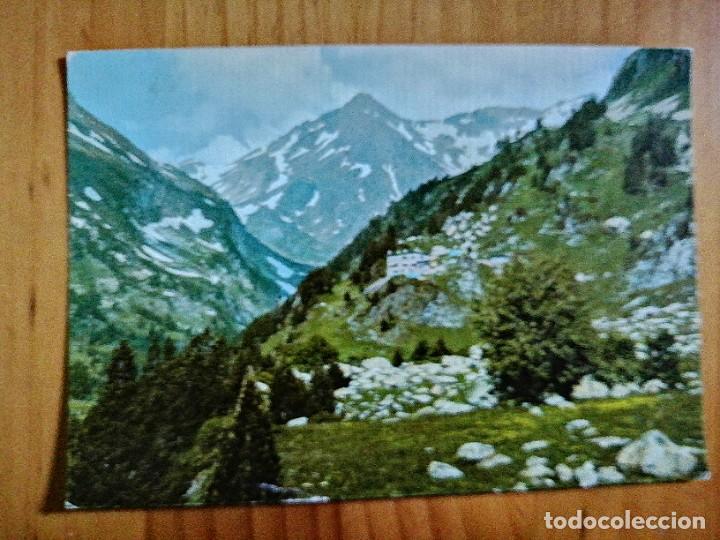 Postales: POSTAL - BONASQUE (HUESCA) - PIRINEO ARAGON&Eacute;S - VALLE DE ESTOS - COLLADO DE GISTAIN Y CLARABIDES.