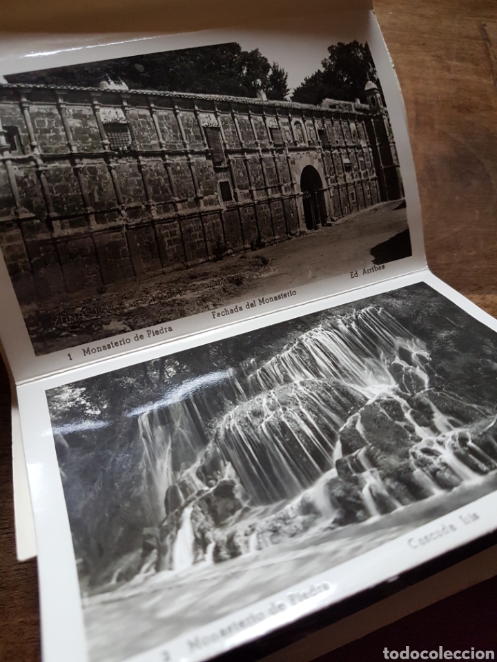 Postales: Cartera 10 postales monasterio piedra - Foto 3