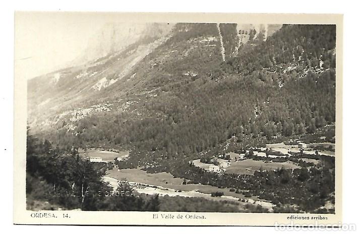 Postales: 4412-ORDESA-N&ordm; 14 -POSTAL ANTIGUA- EL VALLE DE ORDESA -EDT-ARRIBAS- SIN CIRCULAR
