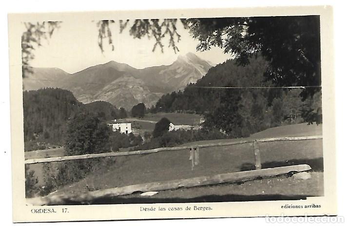 Postales: 4412-ORDESA-N&ordm; 17 -POSTAL ANTIGUA- LAS CASAS DE BERGES -EDT-ARRIBAS- SIN CIRCULAR