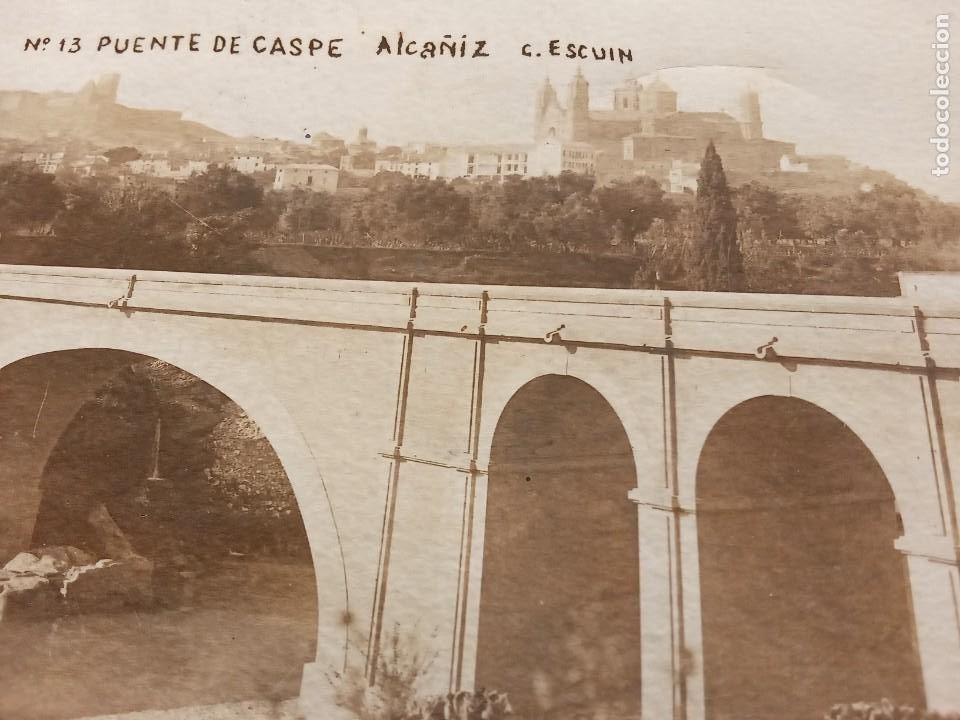 Postales: Teruel.Puente de caspe. - Foto 2