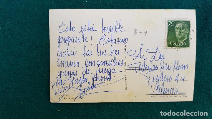 Postales: POSTAL DE TERUEL - PLAZA DE ESPA&Ntilde;A - Foto 2