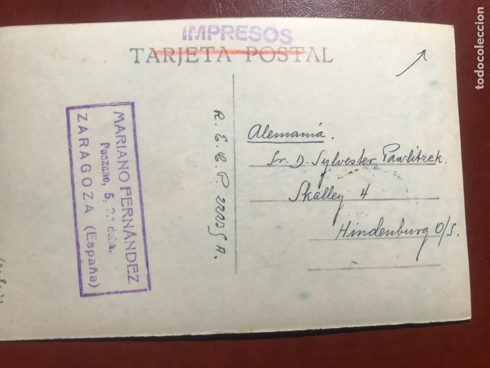 Postales: Zaragoza. Playa Ebro. 1932 - Foto 2