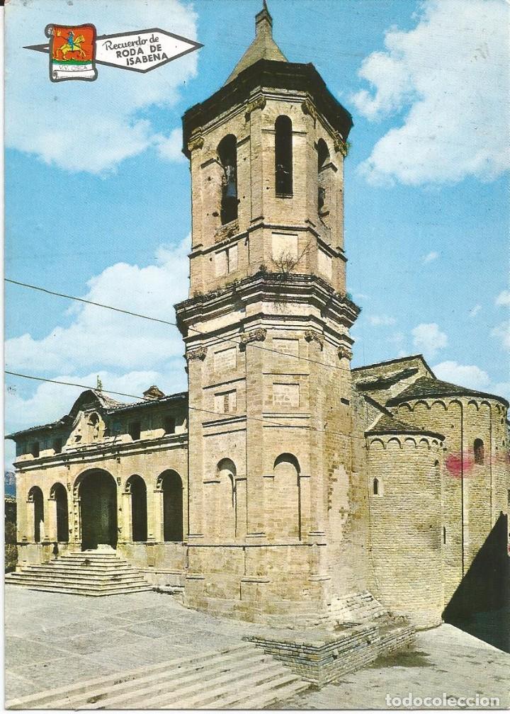 Postales: [POSTAL] Catedral g&oacute;tica. Roda de Is&aacute;bena (Huesca) (sin circular)
