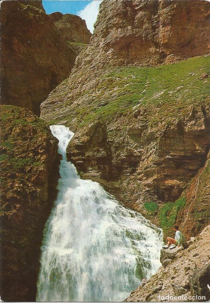 Postales: [POSTAL] Cascada 'Cola de caballo'. Ordesa (Huesca) (sin circular)