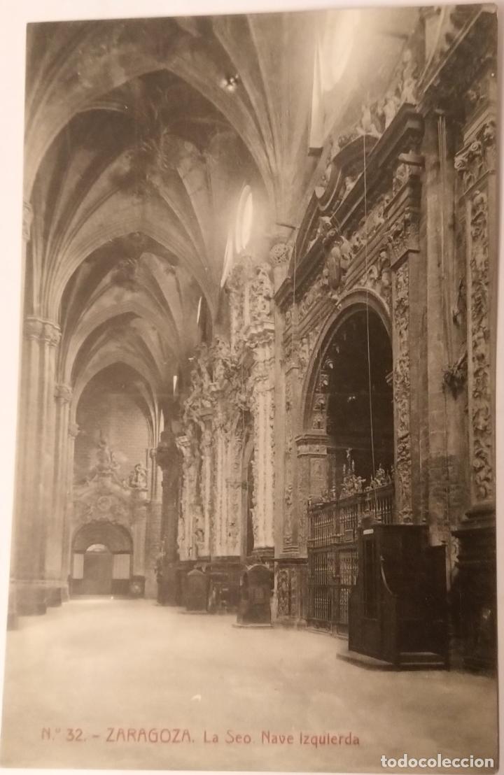 Postales: ZARAGOZA LA SEU NAVE IZQUIERDA - Foto 1
