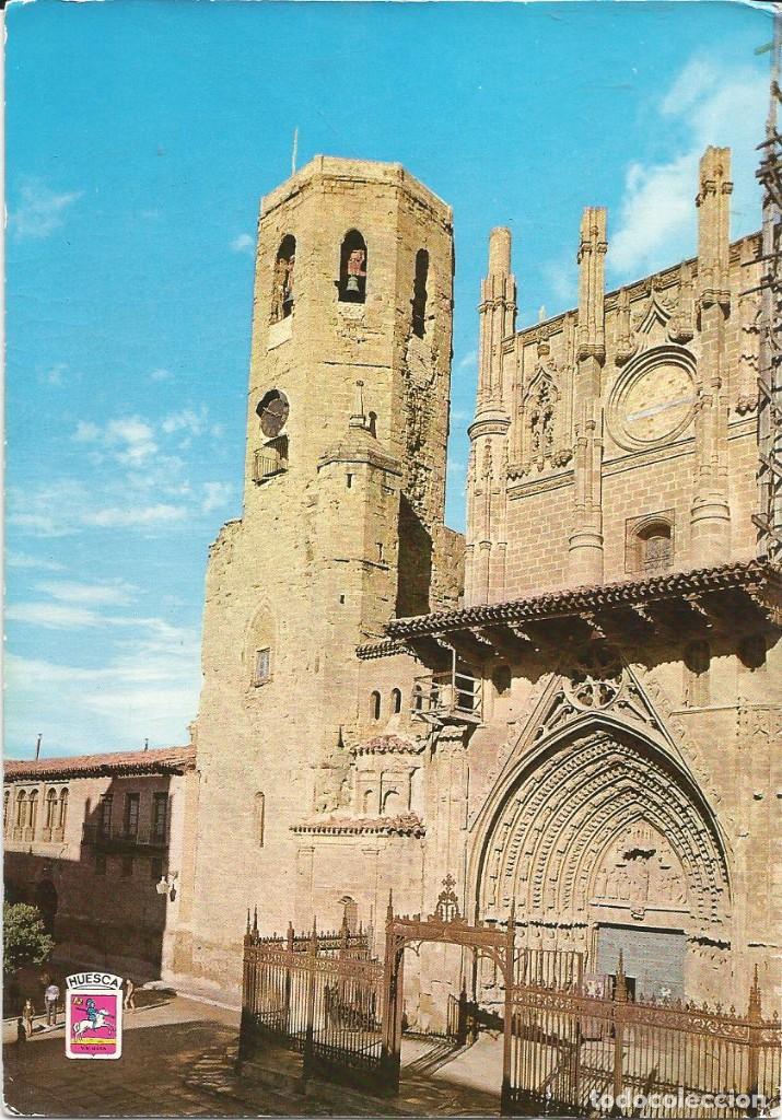 Postales: [POSTAL] Catedral. Huesca (circulada) - Foto 1