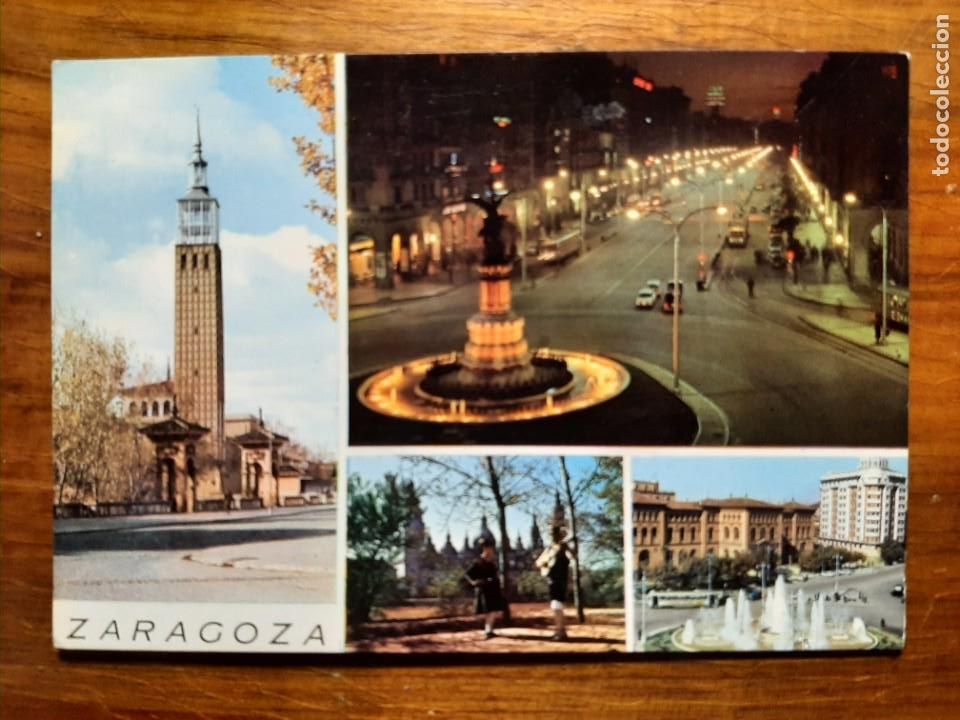 Postales: POSTAL ZARAGOZA. SIN CIRCULAR. - Foto 2
