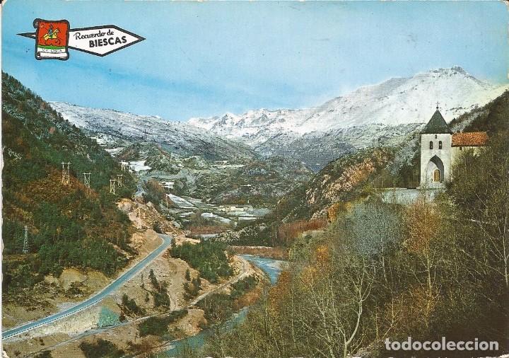 Postales: [POSTAL] Ermita de Sta. Elena. Biescas (Huesca) (sin circular) - Foto 1