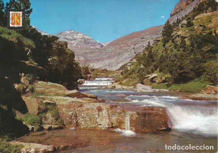 Postales: [POSTAL] Gradas de Soaso. Pico Sun de Ram&oacute;n. Parque Nacional de Ordesa (Huesca) (sin circular)