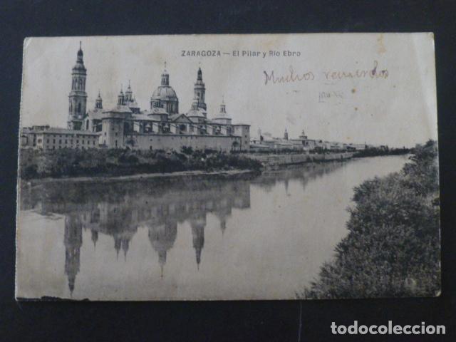 Postales: ZARAGOZA EL PILAR Y RIO EBRO - Foto 1
