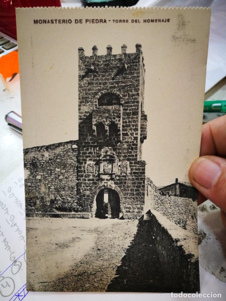 Postcards: Postal Monasterio de Piedra Torre del Homenaje M.RAMOS Y COBOS FOT.S/C