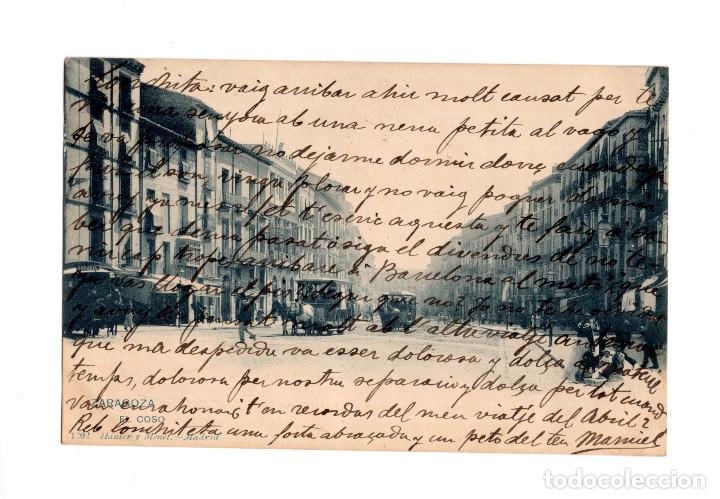 Postales: ZARAGOZA.- EL COSO. MUY RARA. - Foto 1