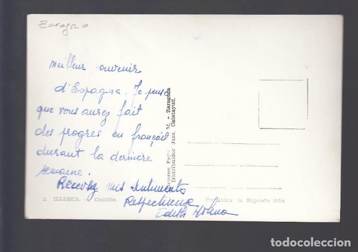 Postales: ILLUECA (ZARAGOZA).- CASTILLO - Foto 2
