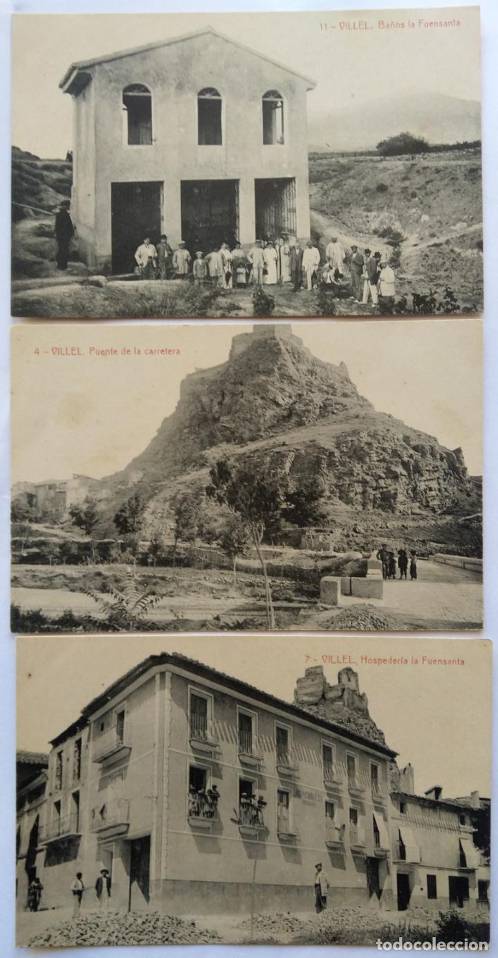 Postales: VILLEL LOTE DE 3 POSTALES - Foto 1
