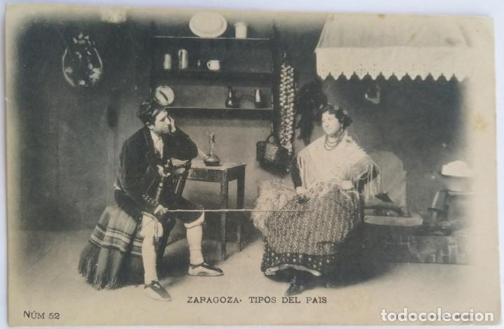 Postales: ZARAGOZA TIPOS DEL PAIS - Foto 1
