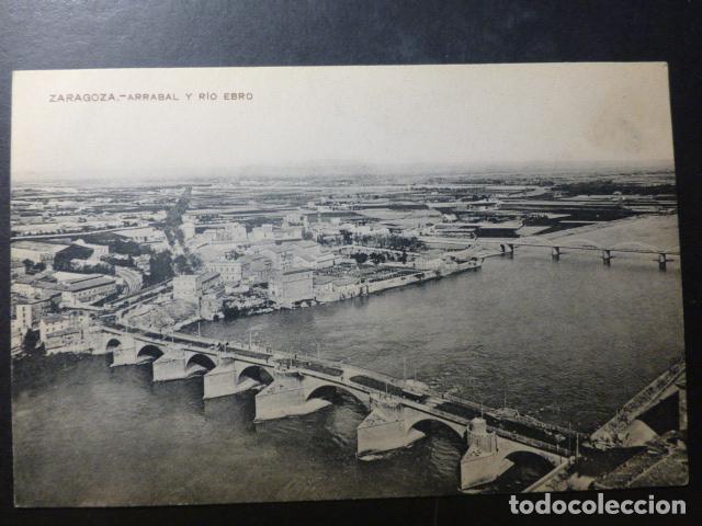 Postales: ZARAGOZA ARRABAL Y RIO EBRO - Foto 1