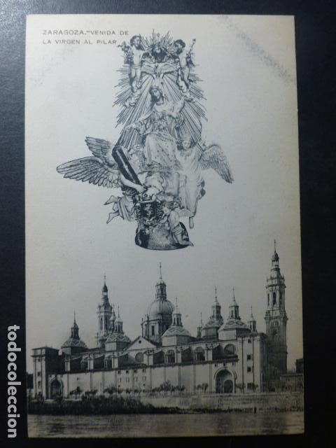 Postales: ZARAGOZA VENIDA DE LA VIRGEN DEL PILAR - Foto 1