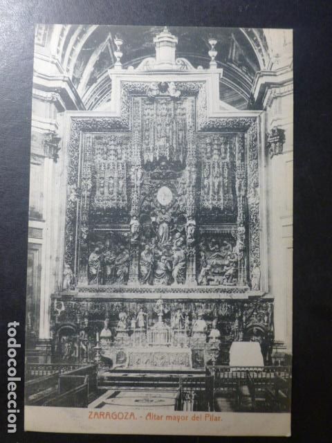 Postales: ZARAGOZA ALTAR MAYOR DEL PILAR - Foto 1