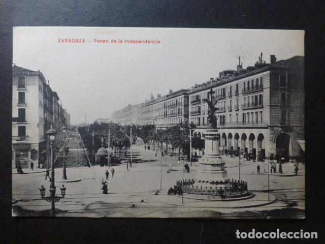 Postales: ZARAGOZA PASEO DE LA INDEPENDENCIA - Foto 1