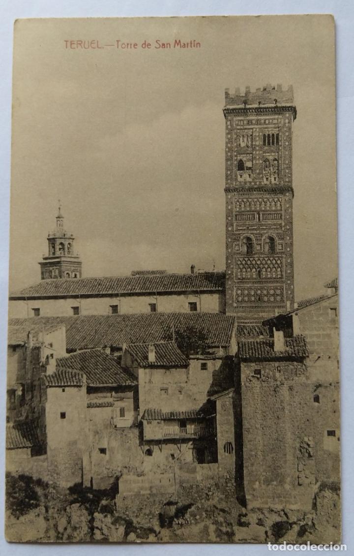 Postales: TERUEL TORRE DE SAN MARTIN - Foto 1