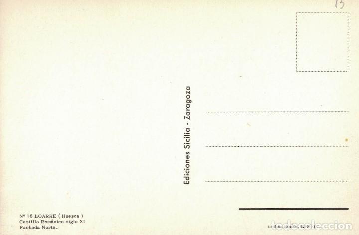 Postales: Castillo de Loarre (Huesca). / Postal sin circular - Foto 2