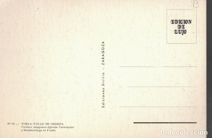 Postales: Torla. Valle de Ordesa. / Postal sin circular - Foto 2