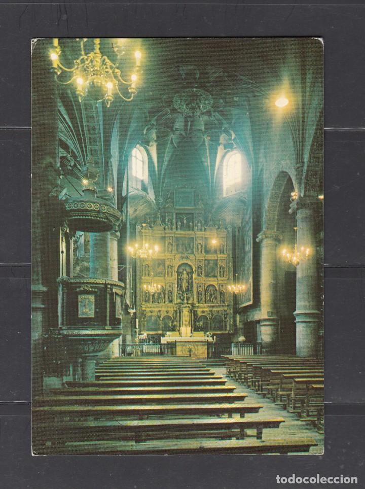 Postales: 3 LONGARES. INTERIOR IGLESIA - Foto 1