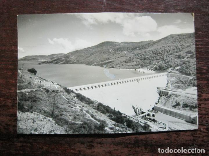 Postcards: PANTANO DE YESA-VISTA GENERAL DE LA PRESA-POSTAL ANTIGUA-(77.292)
