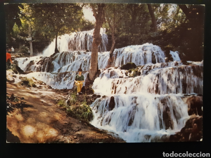 Postales: Postal de. Monasterio de piedra. Cascada de los fresnos.