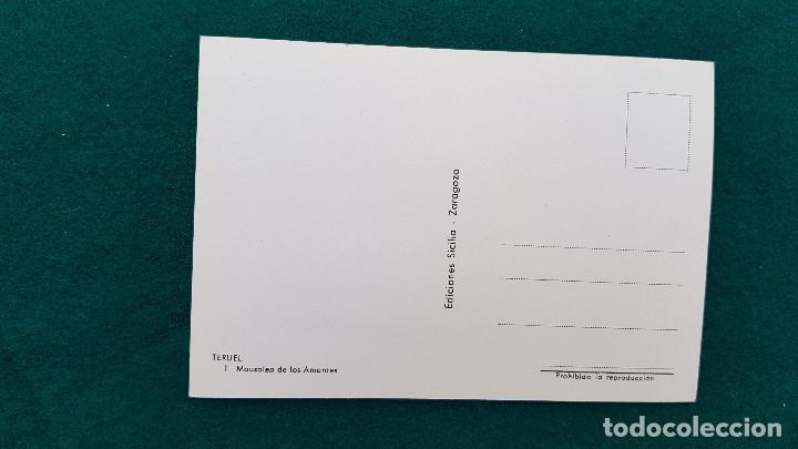 Postales: POSTAL mausoleo de los amantes - teruel - Foto 2