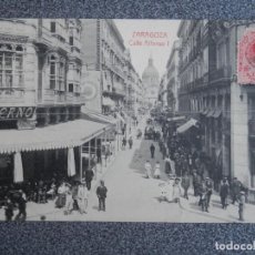 Postales: ARAGÓN ZARAGOZA CALLE ALFONSO I POSTAL AÑO 1914. Lote 240895545