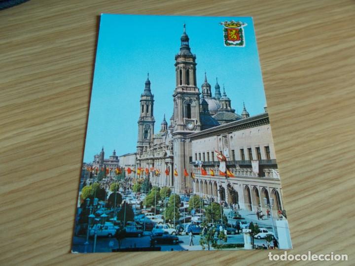 Postales: ZARAGOZA -- PLAZA DEL PILAR - Foto 1