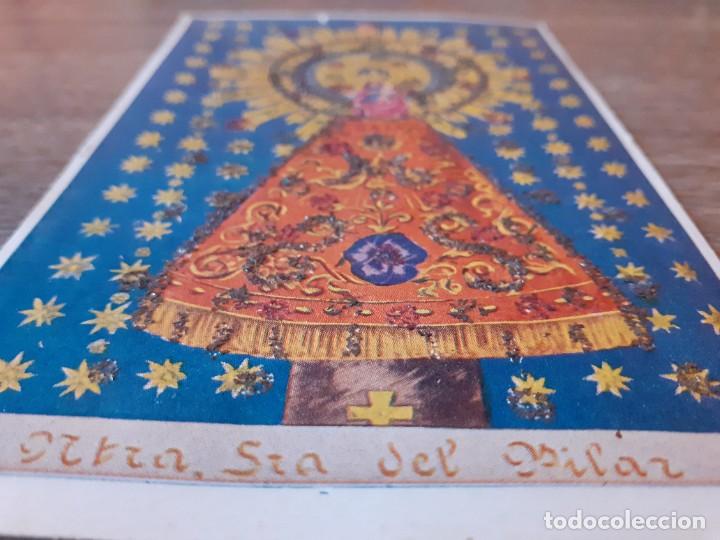 Postales: POSTAL DE NUESTRA SE&Ntilde;ORA DEL PILAR DE ZARAGOZA. - Foto 2