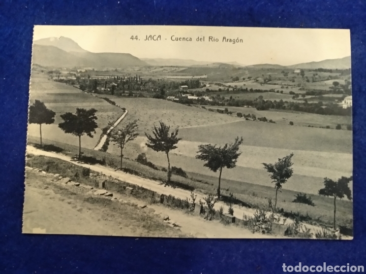 Postales: Antigua postal Jaca, Cuenca del R&iacute;o Arag&oacute;n - Foto 1