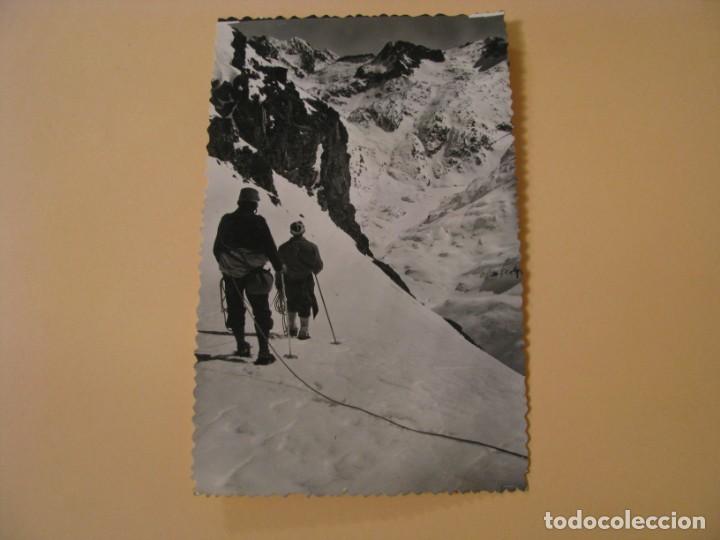 Postales: POSTAL FOTOGR&Aacute;FICA DE BALNEARIO DE PANTICOSA. REGRESO DE PUNTA ZARRA. ED. SICILIA