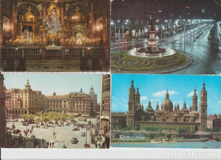 Postales: LOTE SIETE POSTALES, ZARAGOZA. - Foto 1