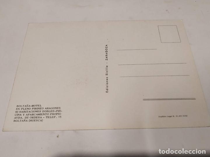 Postales: HUESCA - POSTAL BOLTA&Ntilde;A - HOTEL - Foto 2