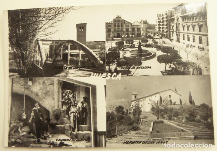 Postales: POSTAL DE HUESCA EDIC SICILIA circulada - Foto 1