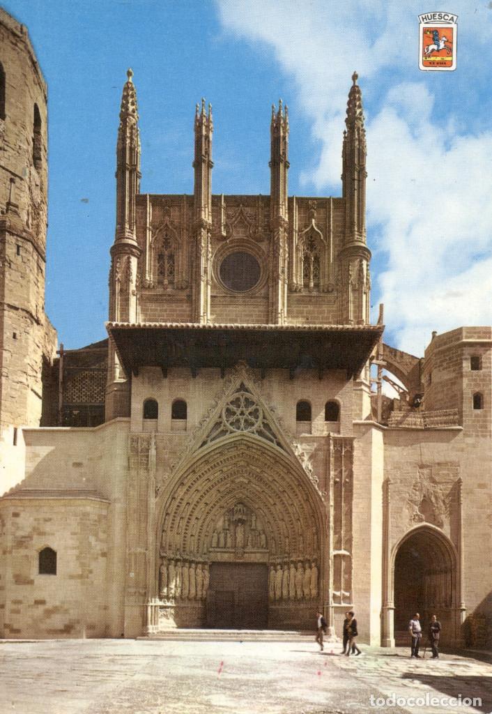 Postales: Postal antigua de Huesca - Foto 1