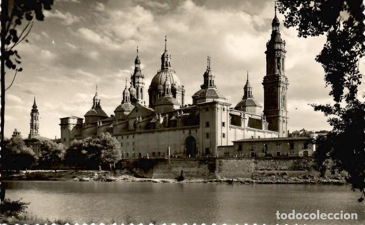 Postales: N&ordm; 34-ZARAGOZA. Templo del Pilar, fachada posterior. Sin circular. EDICIONES GARC&Iacute;A GARRABELLA