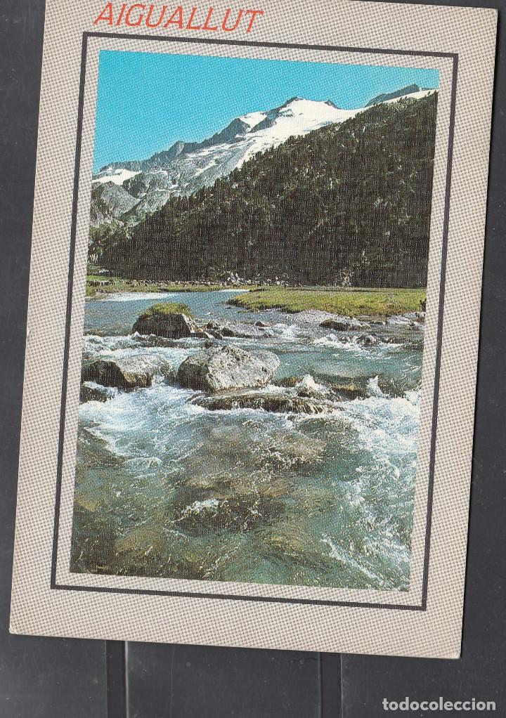 Postales: N&ordm; 45. BENASQUE.AIGUAYUT, AL FONDO ANETO