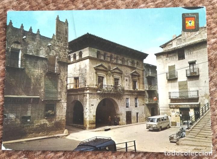 Postales: VALDERROBRES - TERUEL - PLAZA DE ESPA&Ntilde;A - Foto 1
