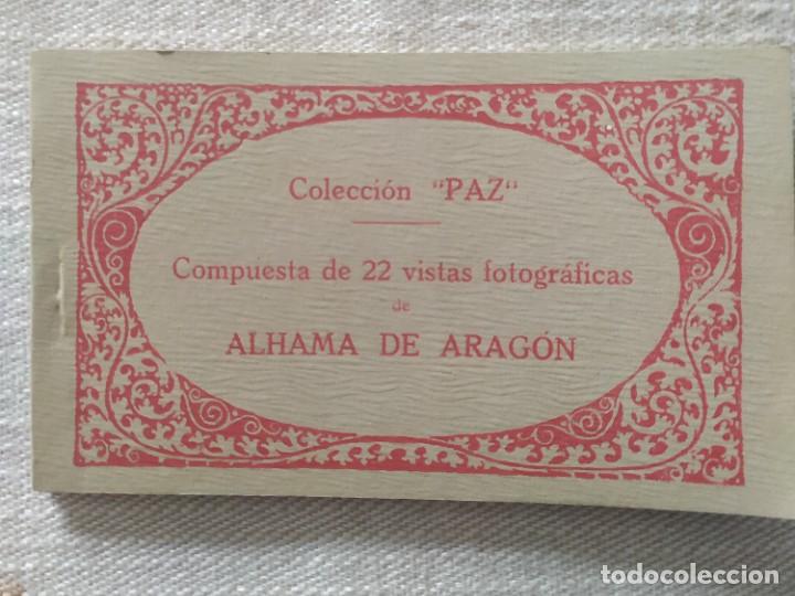 Postales: Album postales de ALHAMA DE ARAG&Oacute;N