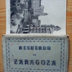 Postales: DESPLEGABLE TARJETAS POSTALES RECUERDO DE ZARAGOZA 1938 - EDICIONES ARRIBAS