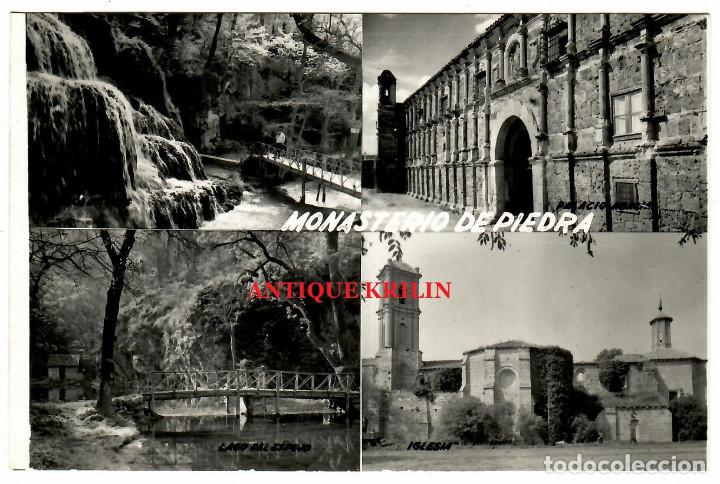 Postales: MONASTERIO DE PIEDRA / VARIAS VISTAS / EDICIONES SICILIA