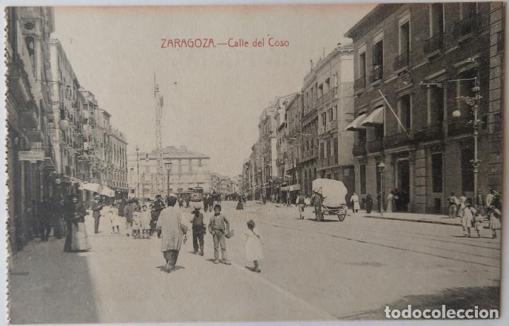 Postales: ZARAGOZA CALLE DEL COSO - Foto 1